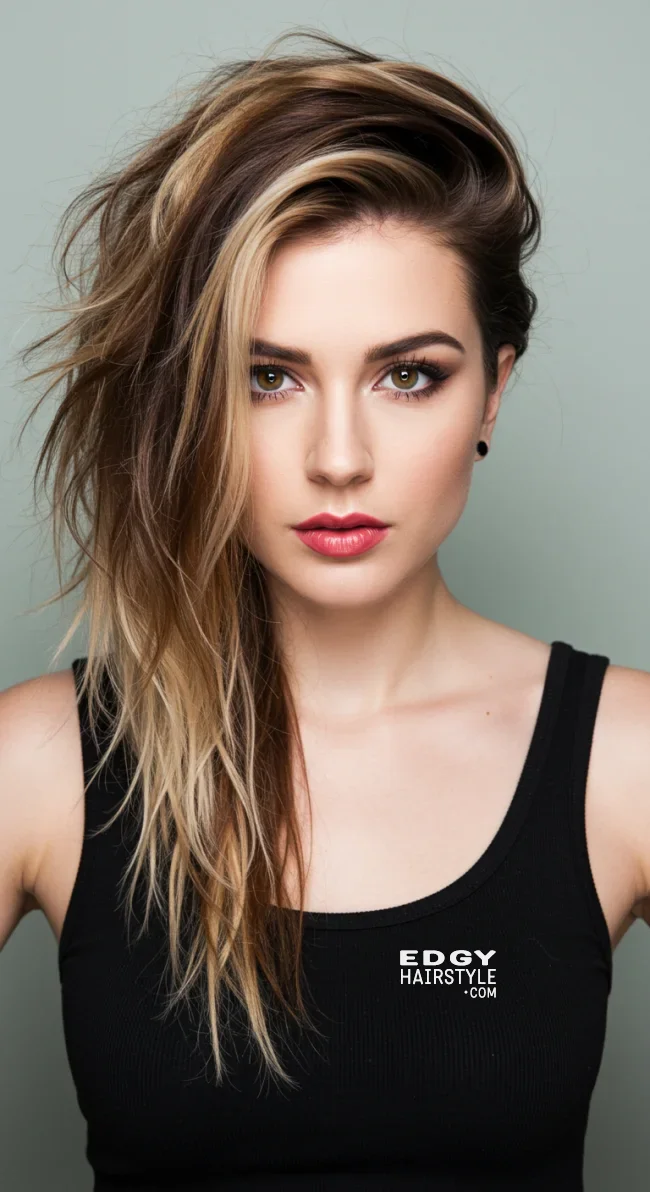 14. Asymmetrical Cut | Cappuccino Bronde Is The New Hair Color Trend