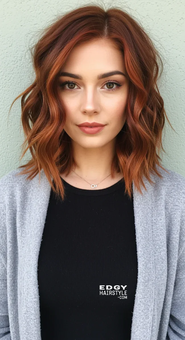 10. Copper and Cinnamon Balayage | Copper Balayage: All About Copper Balayage And How To Adopt It