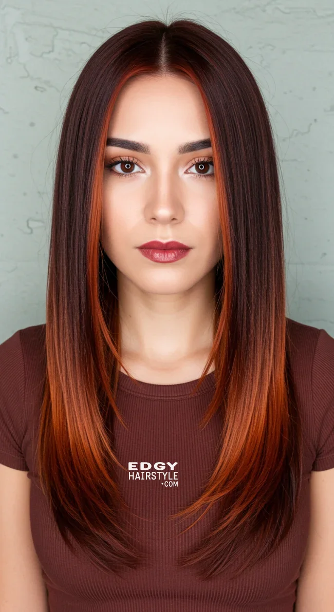 6. Rust Copper Balayage | Copper Balayage: All About Copper Balayage And How To Adopt It