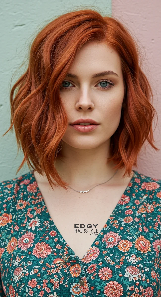 9. Textured Lob (Long Bob) | 15 Unique Spring Hairstyles – Best Spring Trends