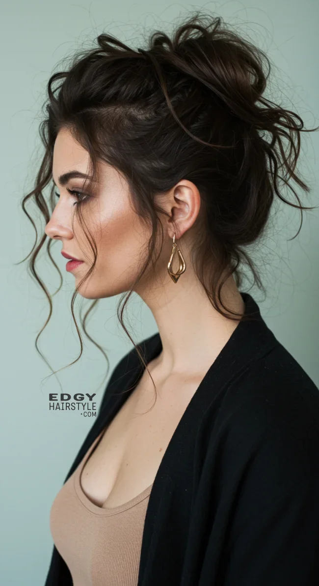 3. Messy Bun | Top 15 Modern Updo Hairstyles: Styling Tips And Trend Insights
