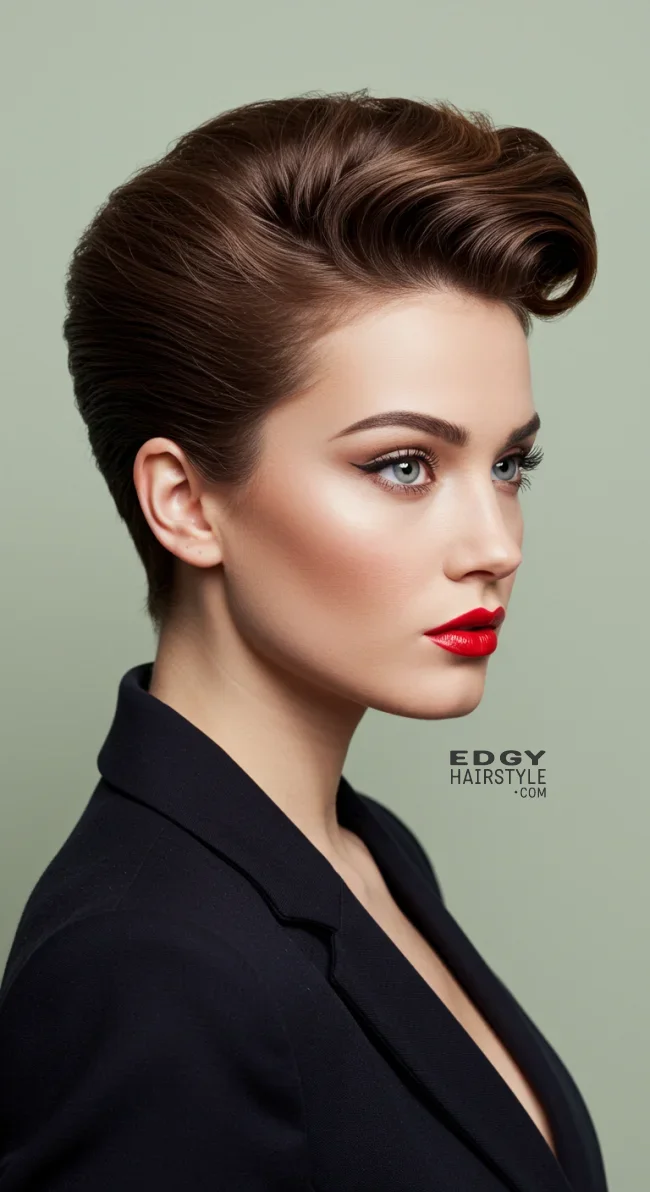 8. Sculpted Pompadour | Top 15 Modern Updo Hairstyles: Styling Tips And Trend Insights