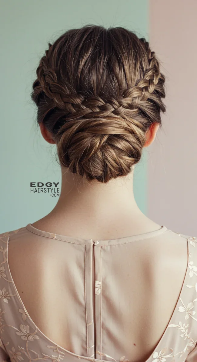 15. Fishtail Braid Bun | Top 15 Modern Updo Hairstyles: Styling Tips And Trend Insights