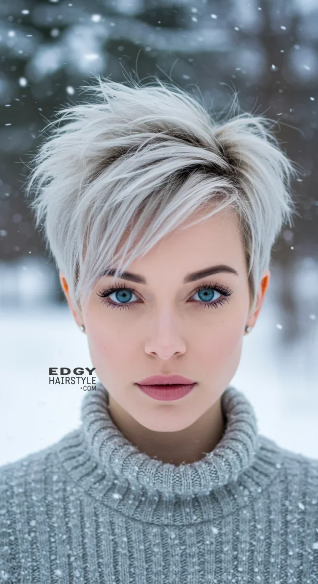 5. Textured Pixie Cut | 15 Winter Haircut Trends To Jump On Right Now