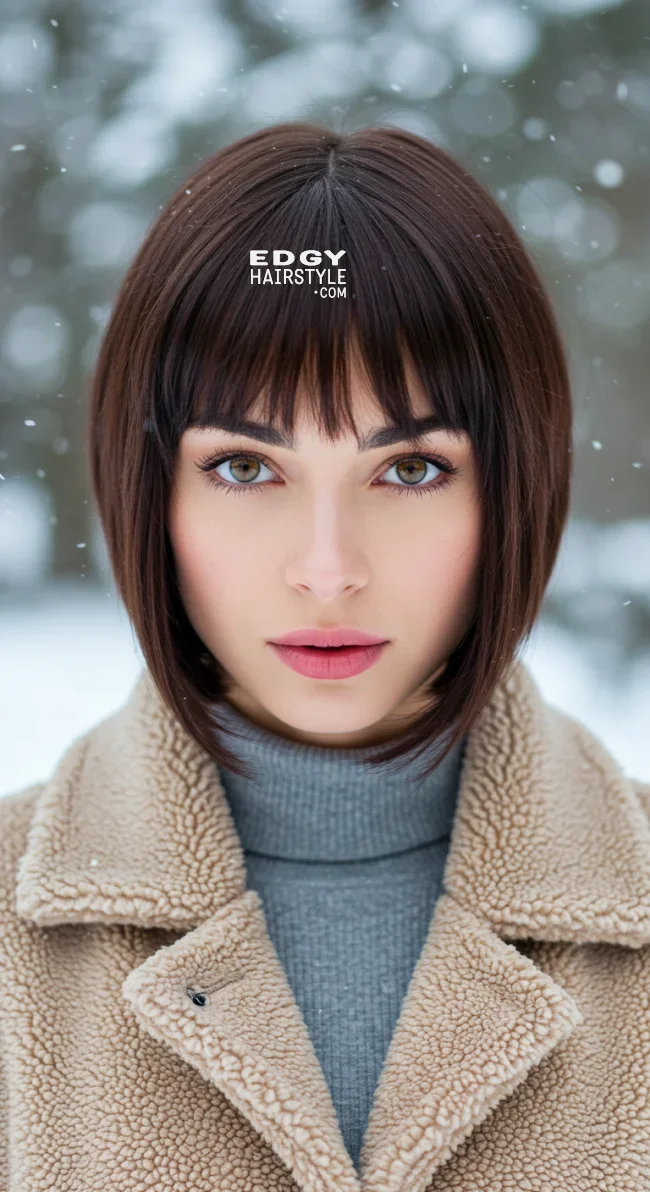 8. French Bob | 15 Winter Haircut Trends To Jump On Right Now