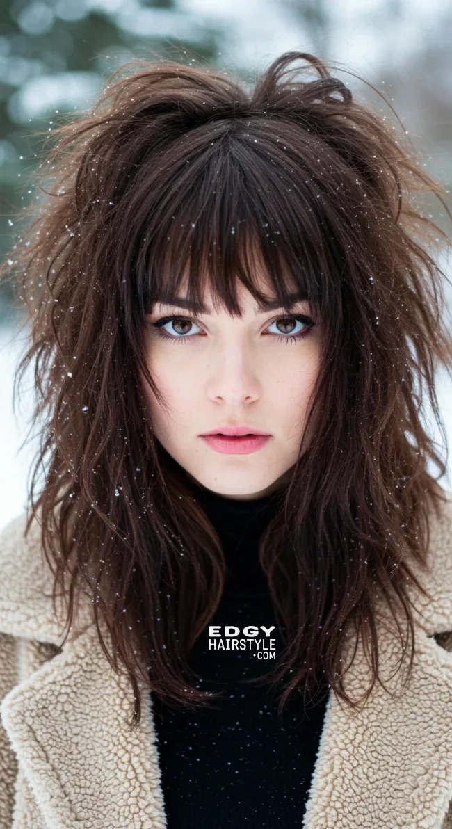 6. Wolf Cut | 15 Winter Haircut Trends To Jump On Right Now