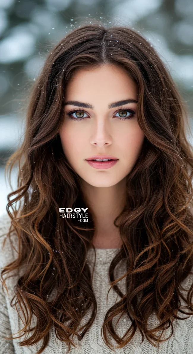 15. Voluminous Curls with Face-Framing Layers | 15 Winter Haircut Trends To Jump On Right Now