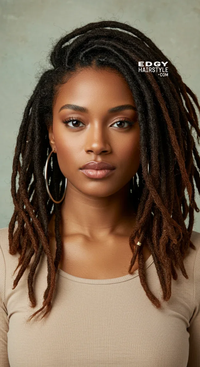 3. Freeform Dreadlocks | 10 Stylish Types Of Dreadlocks You Wish To Try