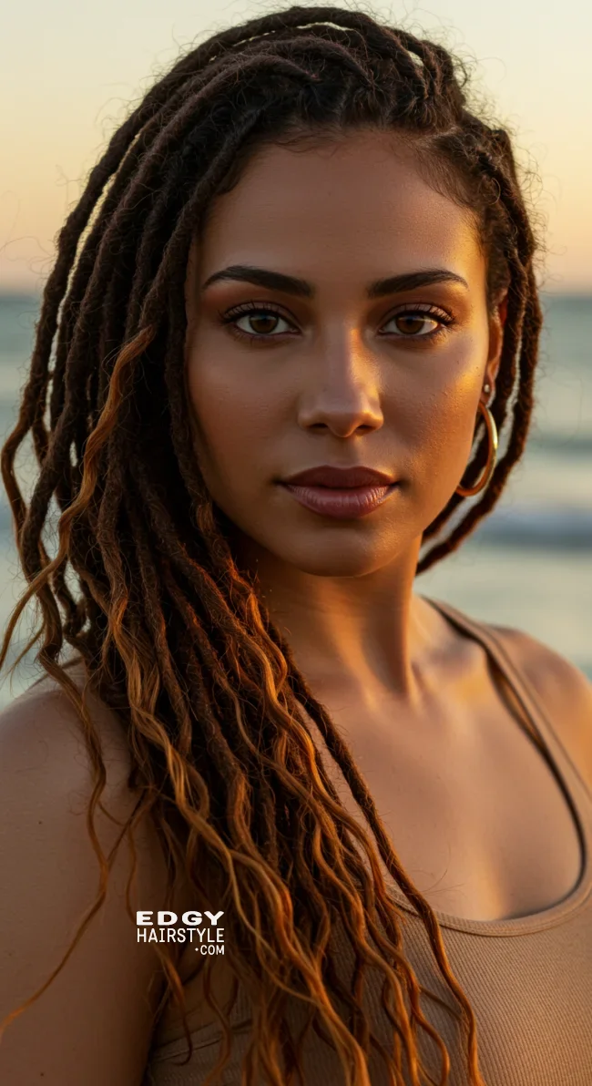 5. Wavy Dreadlocks | 10 Stylish Types Of Dreadlocks You Wish To Try