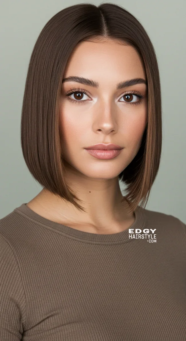 1. Classic Straight Laidback Bob | Laidback Bob: Short Square Hairstyle