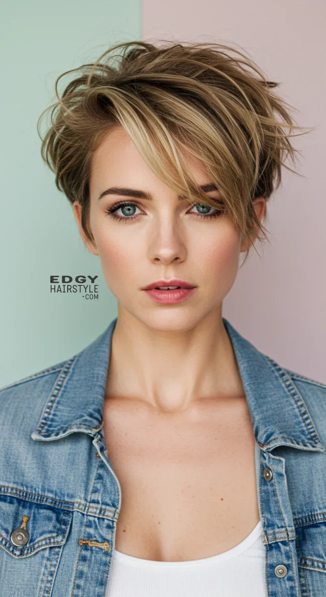 6. Messy Long Pixie Cut | 7 Best Long Pixie Cuts: A Modern Take On The Classic Style