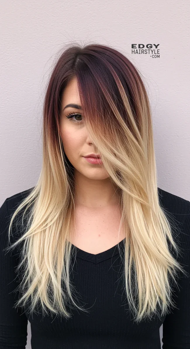 11. Side-Swept Ombre | Transform Your Look With Stunning Ombre Hairstyles
