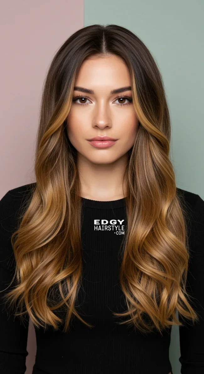 2. Long Layered Ombre | Transform Your Look With Stunning Ombre Hairstyles