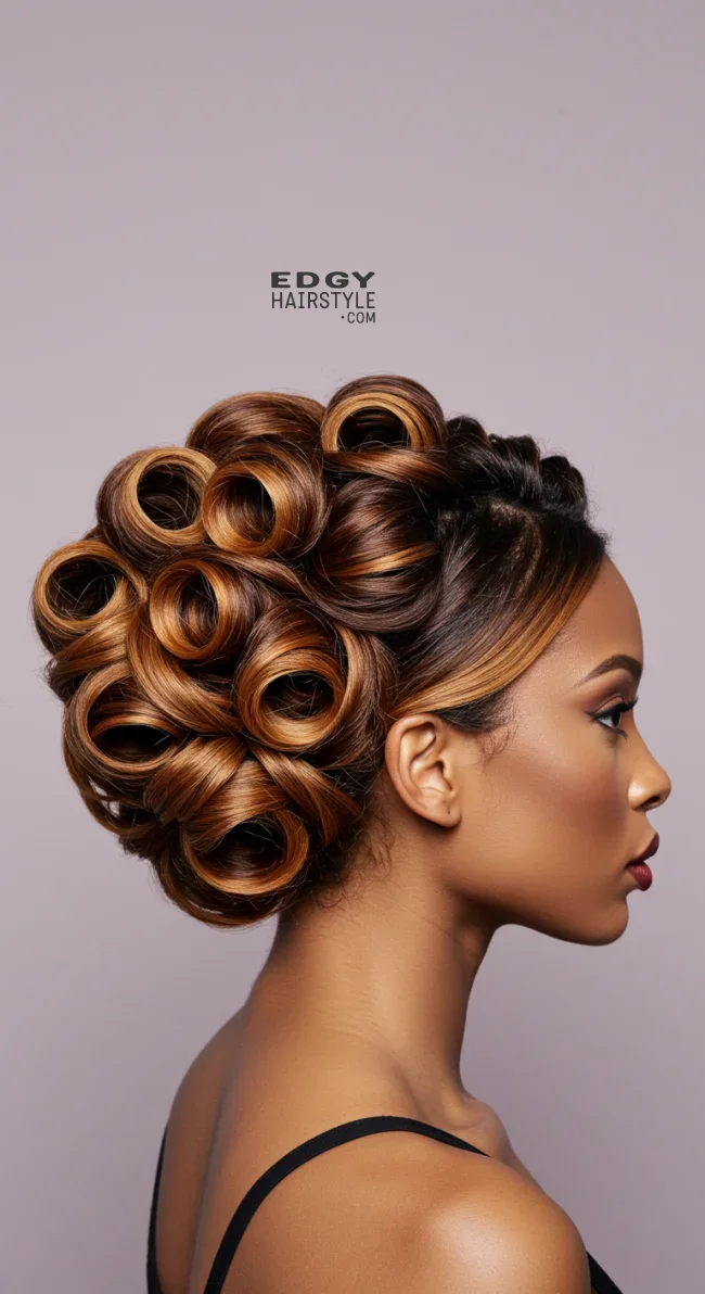 7. Ombre Updo | Transform Your Look With Stunning Ombre Hairstyles