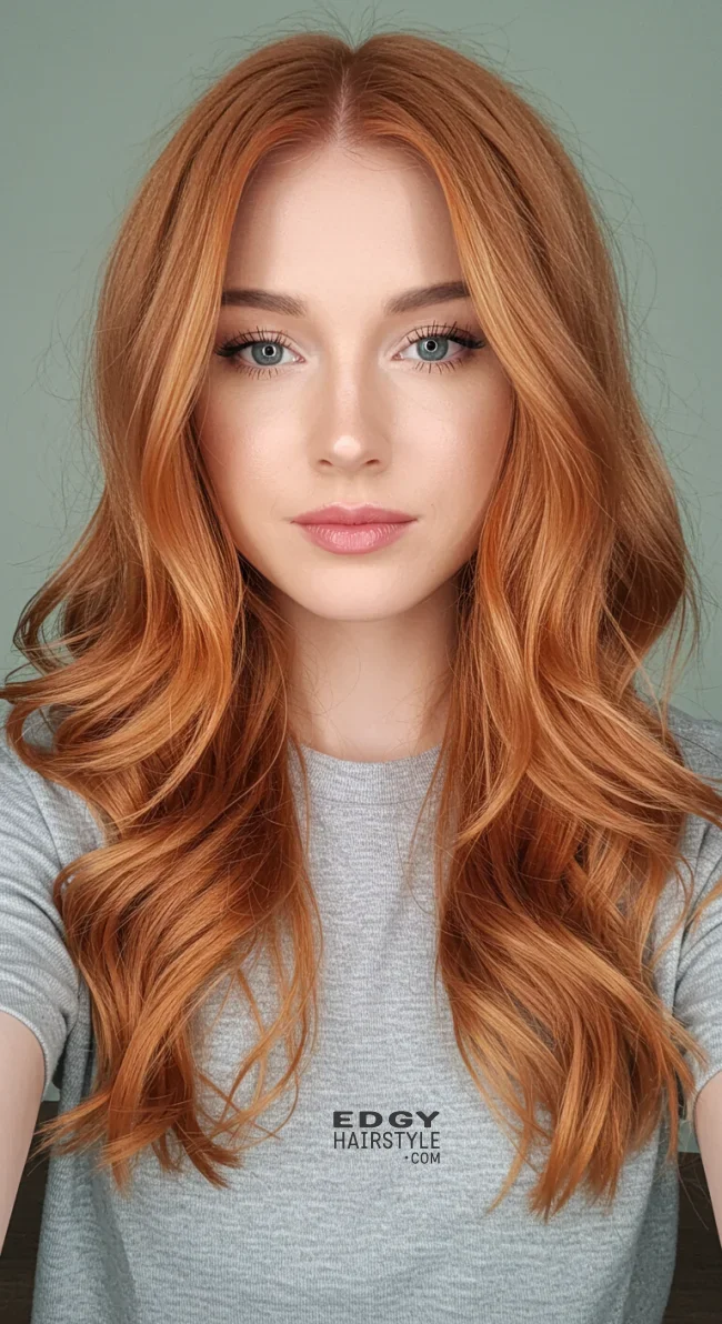 15. Strawberry Blonde Soft Curls | Hair Color Trends Of 2025: A Comprehensive Guide To On-Trend Shades And Styles