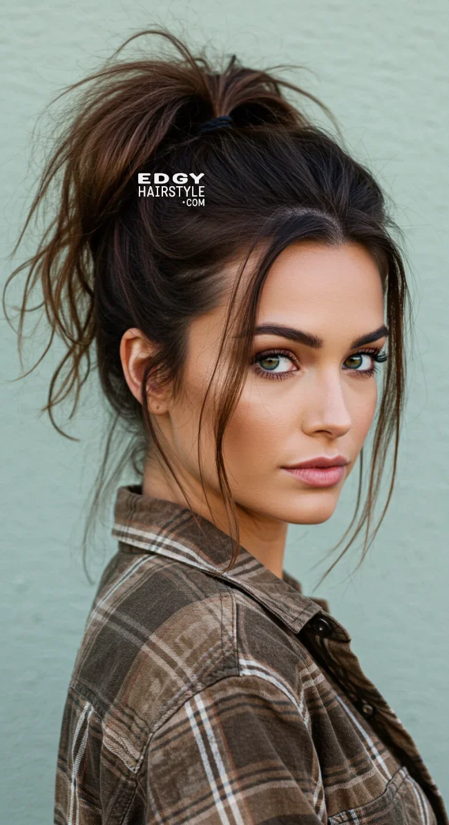 3. Messy Ponytail | 8 Best Cowgirl Hairstyles: Top Western-Inspired Looks To Try