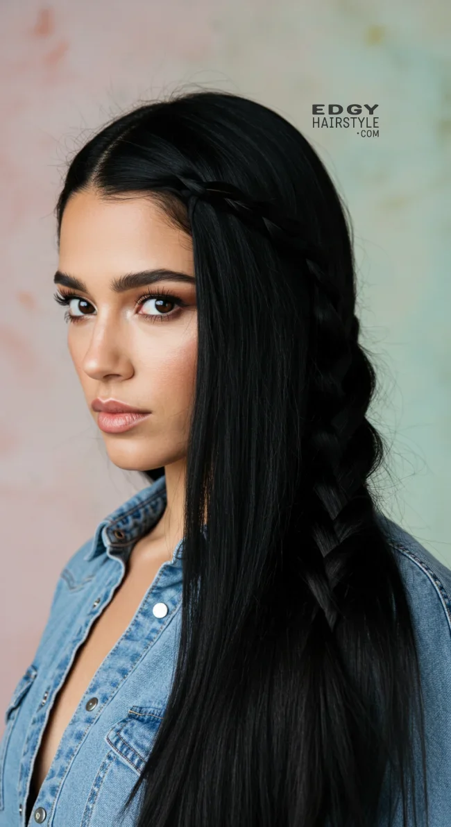 6. Half-Up Western Twist | 8 Best Cowgirl Hairstyles: Top Western-Inspired Looks To Try