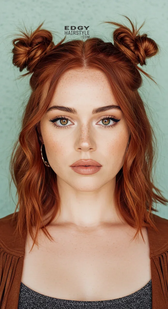 7. Cowgirl Buns | 8 Best Cowgirl Hairstyles: Top Western-Inspired Looks To Try