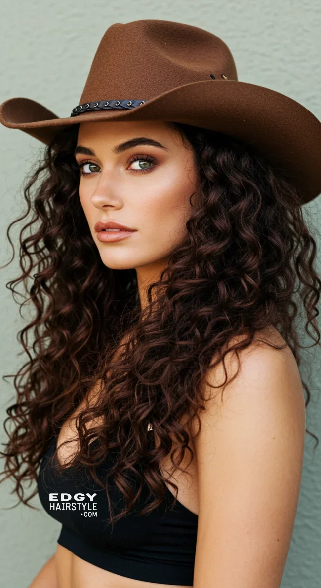 5. Cowgirl Curls | 8 Best Cowgirl Hairstyles: Top Western-Inspired Looks To Try