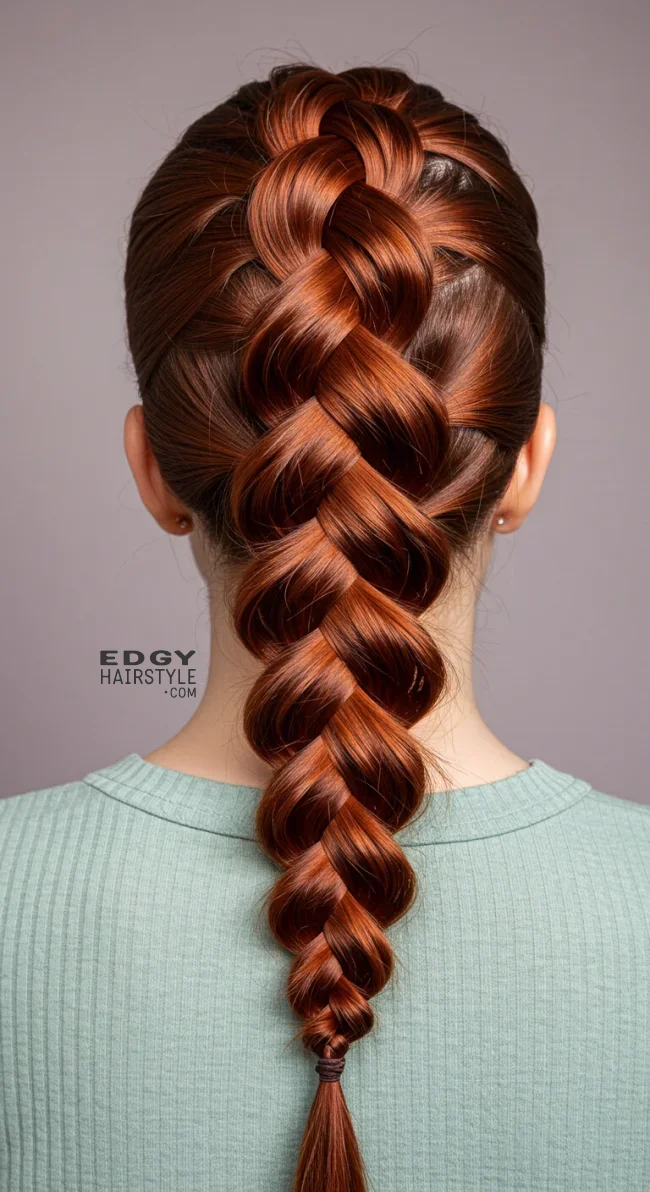7. Fishtail Braid | Electrified Hair: 15 Helpful Hairstyles To Calm Down Your Frizzy Hair