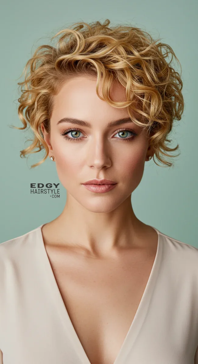 9. Curly Pixie Cut | 15 Short Hairstyles That Define Sexy Sophistication In The Last Year