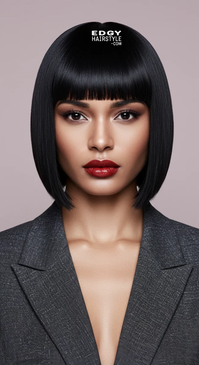 7. Sleek Straight Bob | 15 Short Hairstyles That Define Sexy Sophistication In The Last Year