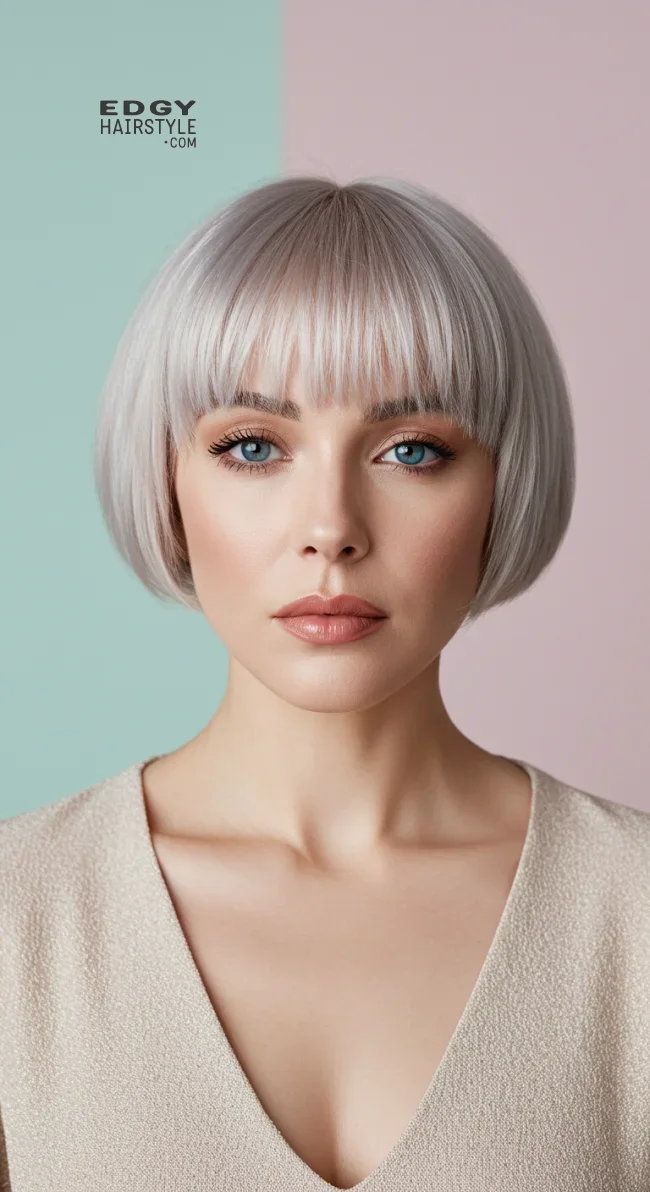 15. Soft Bowl Cut | 15 Short Hairstyles That Define Sexy Sophistication In The Last Year