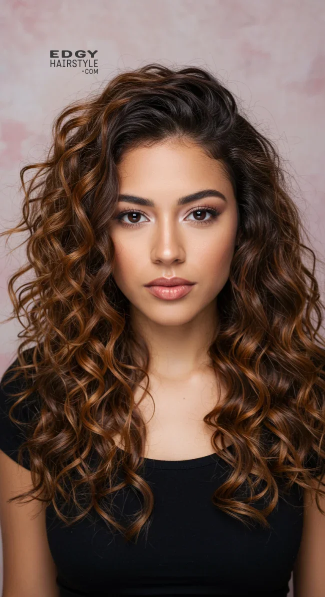 5. Caramel Swirl Highlights | Trendy Hairstyles With Highlights To Illuminate Your Look