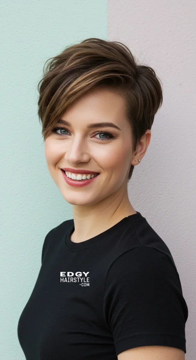 10. Long Pixie Cut | Pixie Hairstyles For Trendsetting Elegance