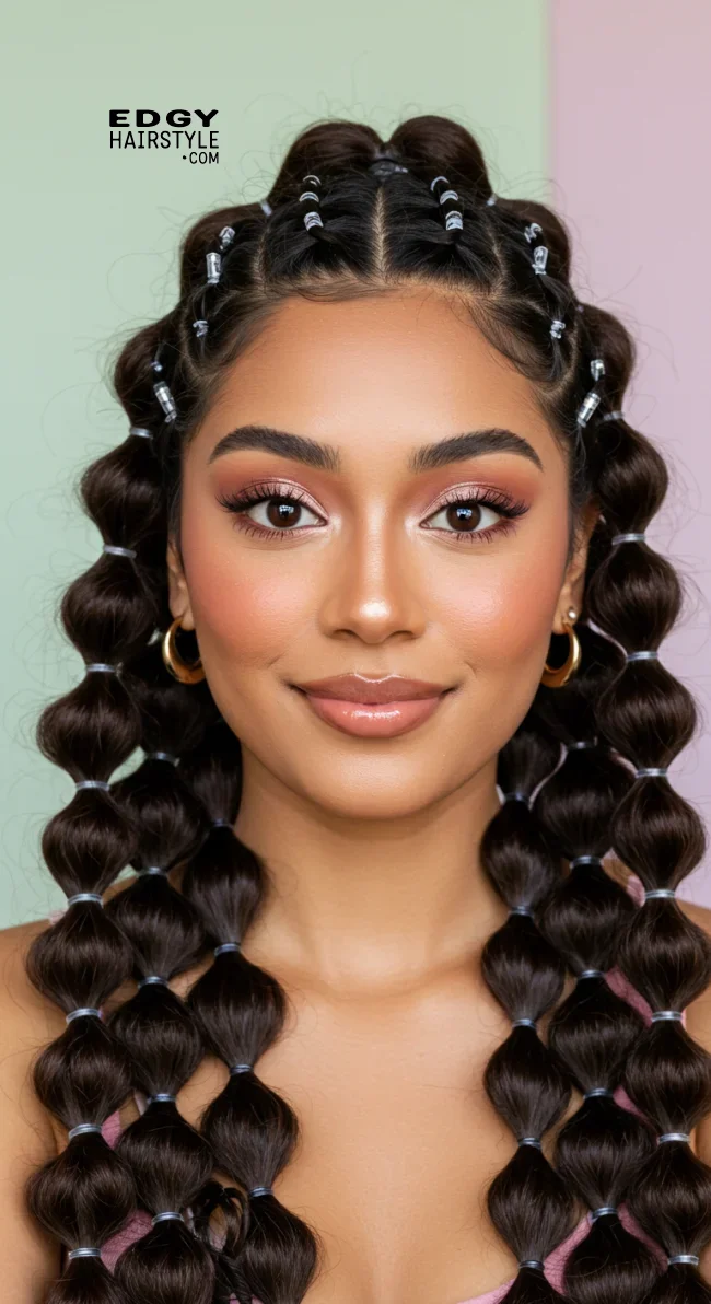 12. Bubble Braids | Hairstyle Trends: A Comprehensive Guide For The Latest Hair Fashion