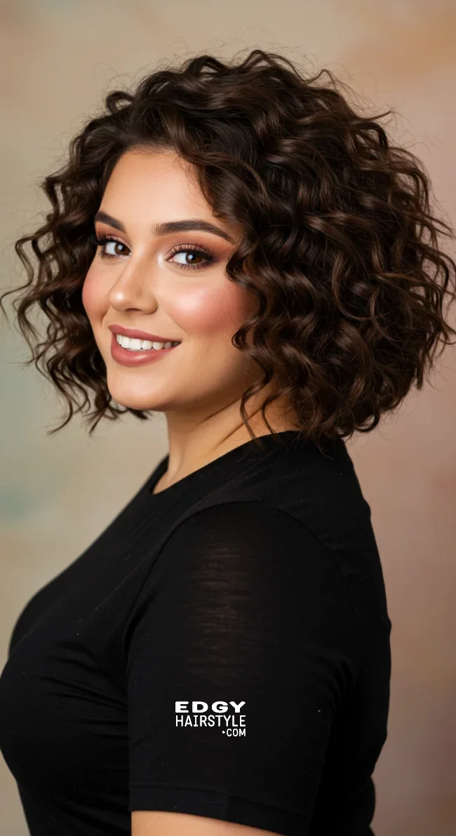 2. Voluminous Curly Bob | Hairstyle Trends: A Comprehensive Guide For The Latest Hair Fashion