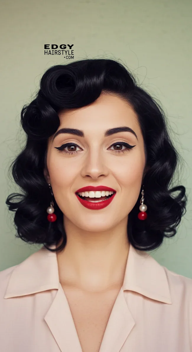 14. Retro Flip Hair | Hairstyle Trends: A Comprehensive Guide For The Latest Hair Fashion