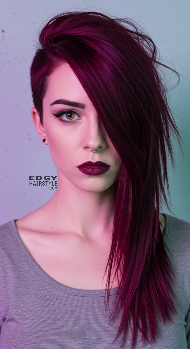 13. Asymmetrical Wolf Cut | Most Beautiful Wolf Cut Hairstyles For This Winter
