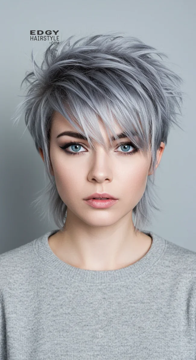 12. Shaggy Pixie Wolf Cut | Most Beautiful Wolf Cut Hairstyles For This Winter