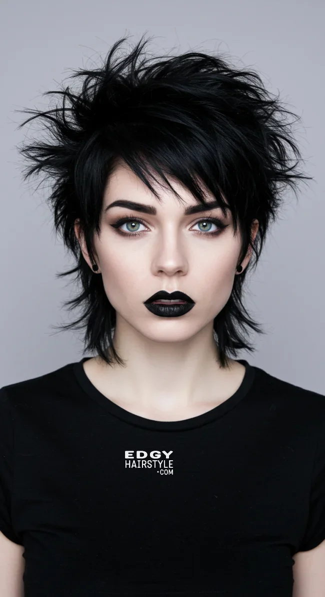 2. Short and Edgy Wolf Cut | Most Beautiful Wolf Cut Hairstyles For This Winter