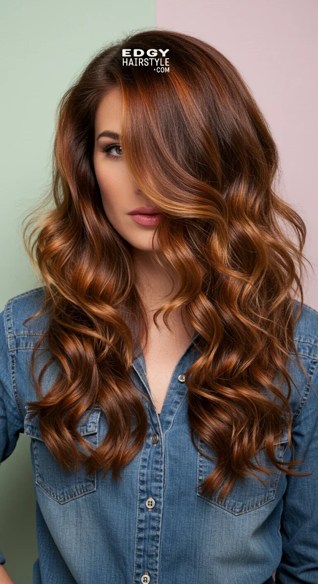 10. Balayage with Side-Swept Curls | Trendy Hairstyles With Balayage - Brighten Your Look