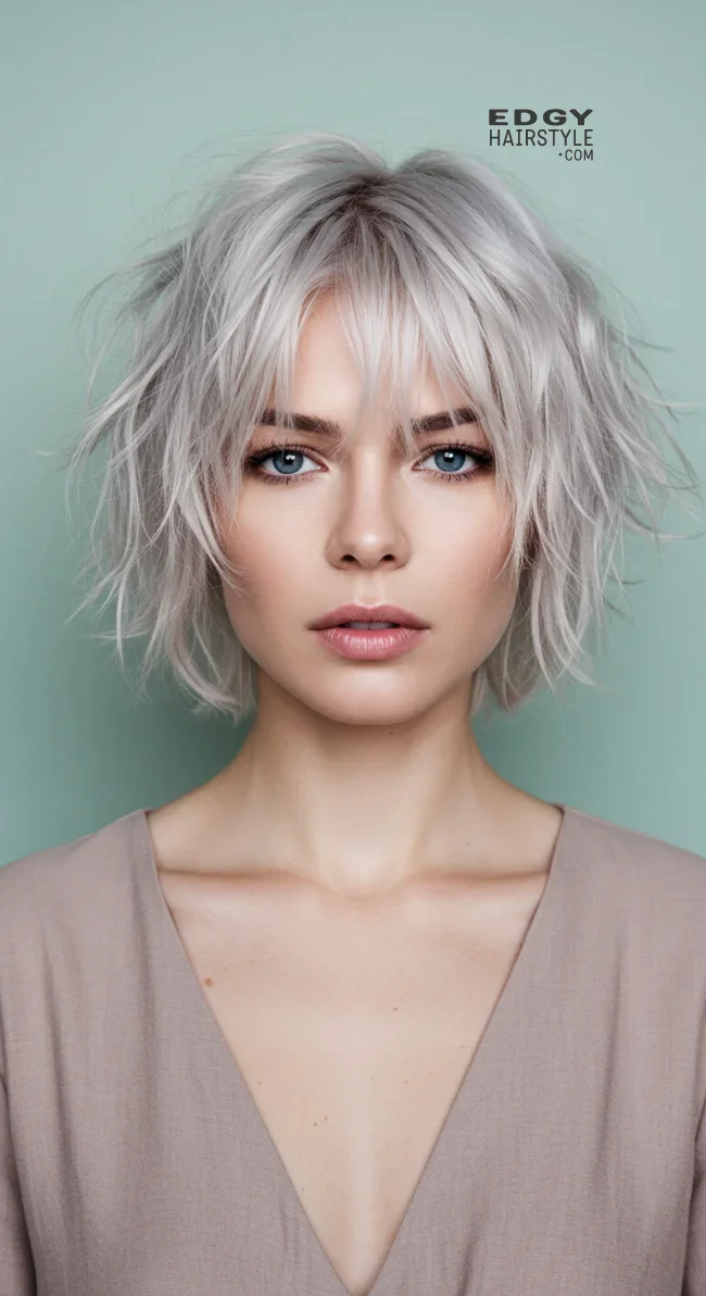 6. Shaggy Bob Cut | 15 Shag Haircut Ideas For A Fresh New Look