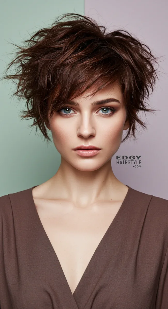 2. Short Messy Shag | 15 Shag Haircut Ideas For A Fresh New Look