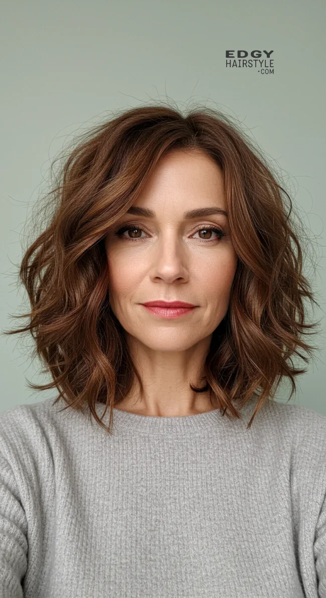 8. Soft Layered Curls | Youthful Looks: Trendy Hairstyles For Over 50