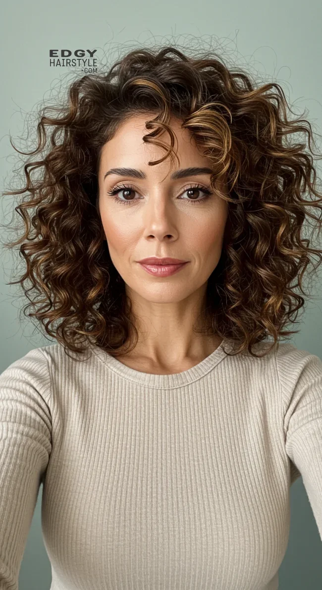 6. Voluminous Curls | Youthful Looks: Trendy Hairstyles For Over 50