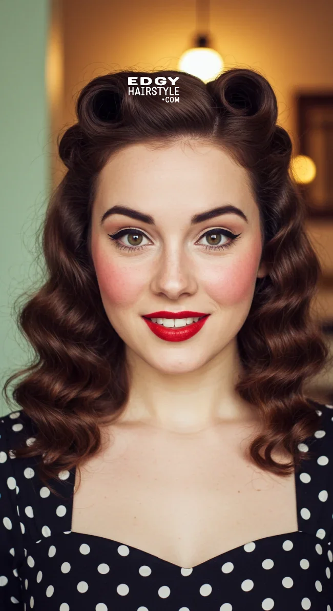 2. Victory Rolls (1940s) | Timeless Elegance: Unveiling The Allure Of Vintage Hairstyles
